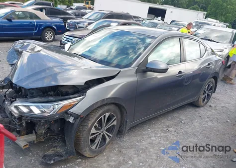 2020 Nissan Sentra Sv Xtronic Cvt z USA, uszkodzony, nr VIN 3N1AB8CV4LY233462